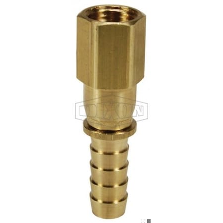 Dixon 3/4 in HOSE BARBX 1/2 in F PTF-SAE SWL BRASS 1051208C